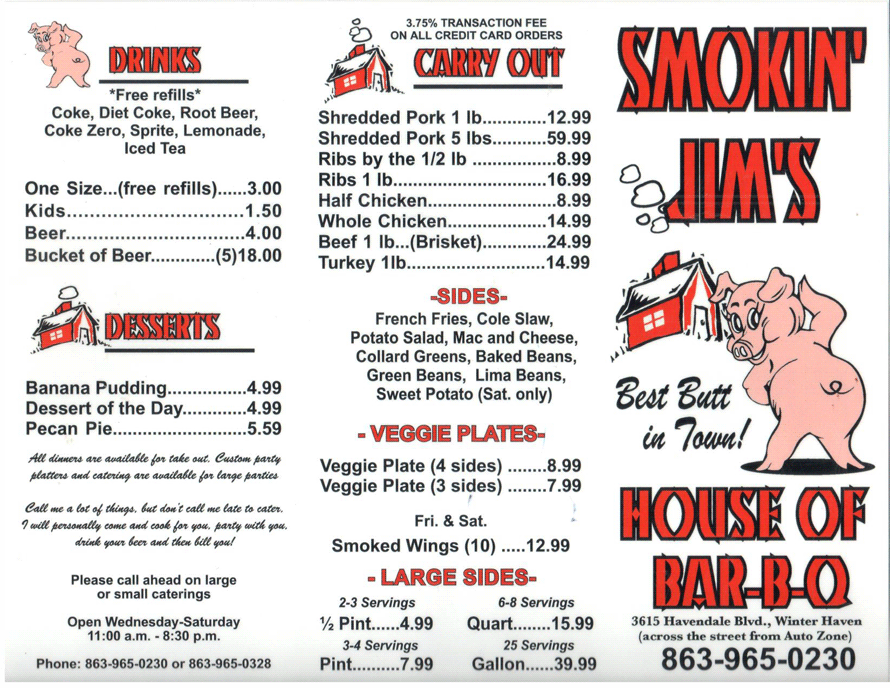 Menu Page 2