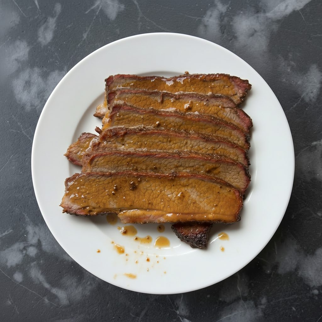 Sliced Beef Brisket Dinner.