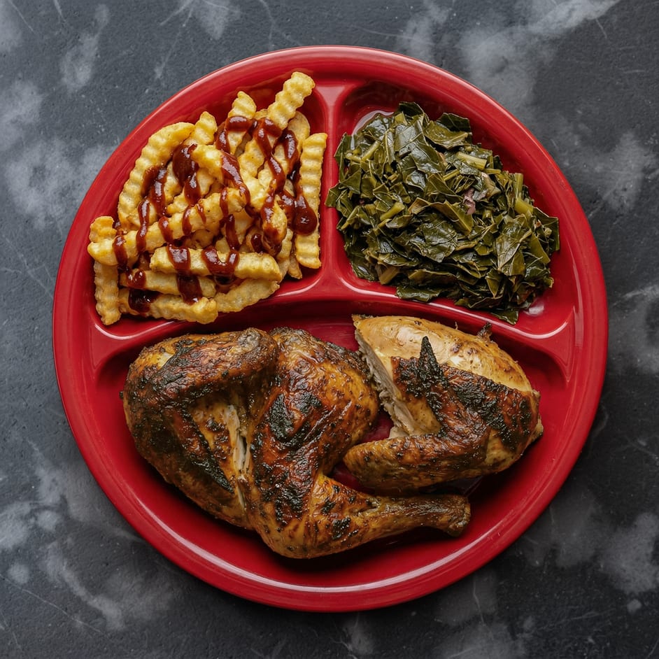 Half Chicken.