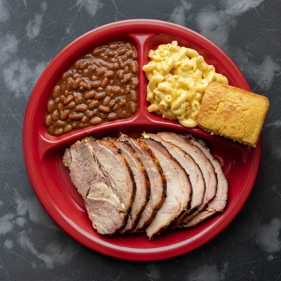 Sliced Pork Lunch.